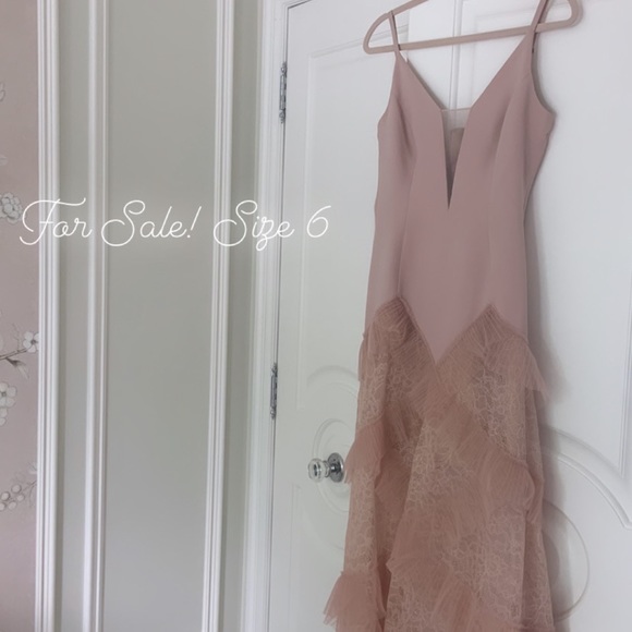 BCBG Avaline Pleated Skirt Gown - Picture 6 of 7